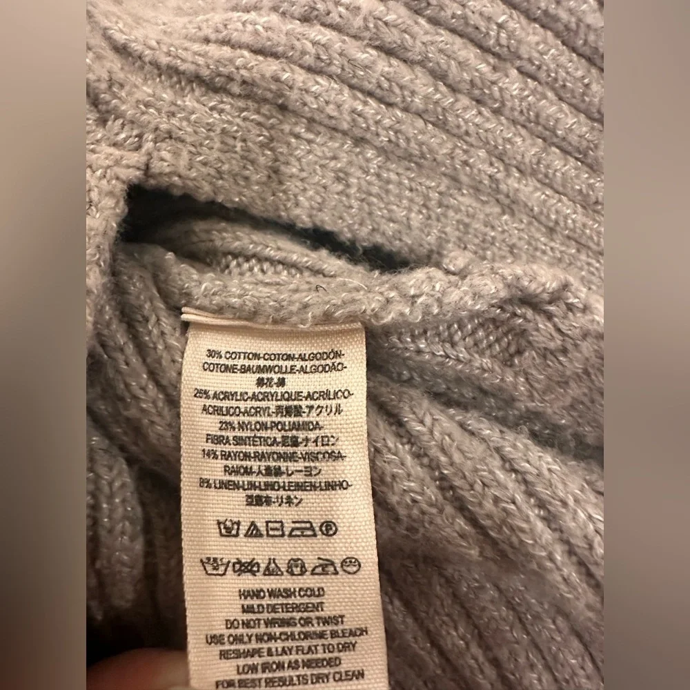 Free People Felix Rib Maxi Skirt in Light Grey XS - Picture 9 of 10